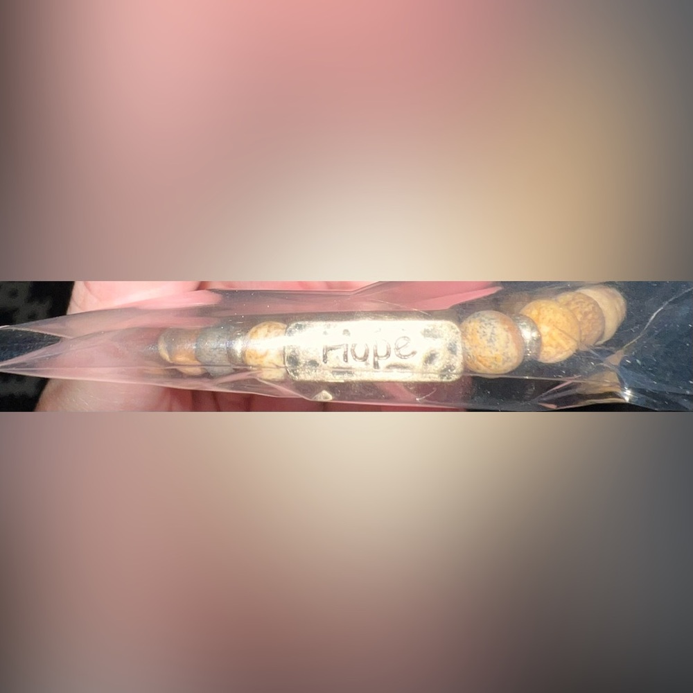 HOPE stone bracelet